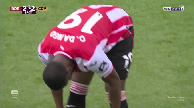 But Dango Ouattara Pour l’équipe Brentford Contre Crystal Palace à la minute 88