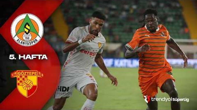 Temps forts du match Alanyaspor - Göztepe