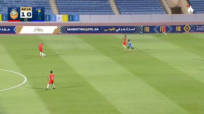 هدف أحمد العنزي لفريق الزلفي بمواجهة الجيل بالدقيقة 63