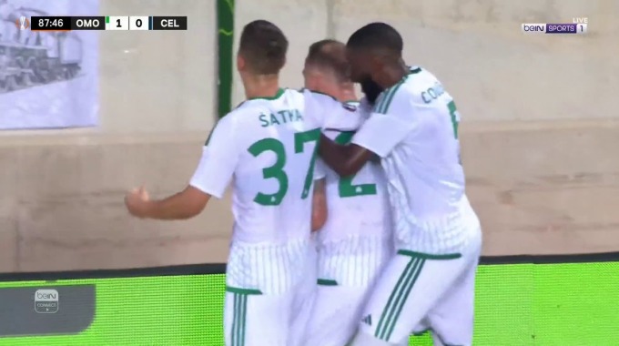 Goal Jure Balkovec For Team Nicosia Against Celta Vigo minute 88