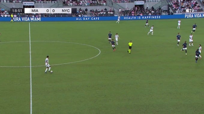 Goal Germán Berterame For Team Inter Miami Against New York City minute 20