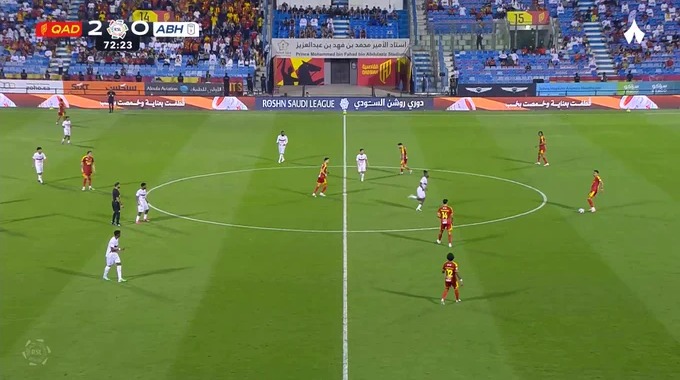 Cancel Goal Tijjani Reijnders For Team Al-Qadsiah Against Abha minute 73