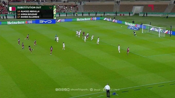 Buts du match le Qatar - Bahreïn