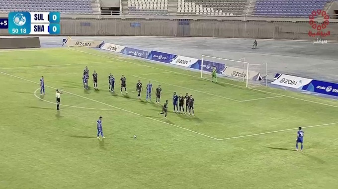 Goal Omar Al Habtoor For Team Al-Shabab Against Al-Salibikhaet minute 45