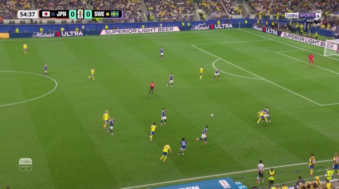 Goal Daizen Maeda For Team Japan Against Sweden minute 56