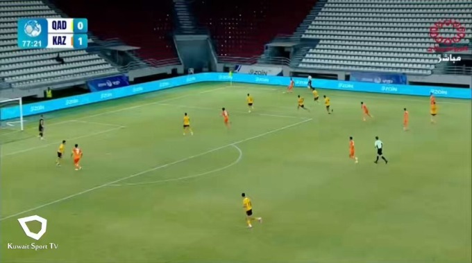 But Shabaib Al-Khaldi Pour l’équipe Kazma Contre Qadsia SC à la minute 78