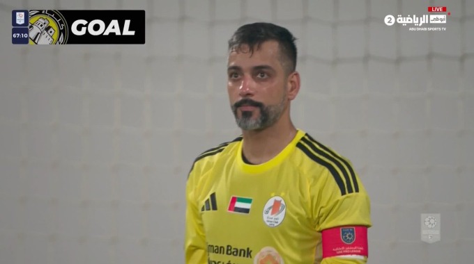 But Neto Pour l’équipe Kalba Contre Ajman à la minute 67