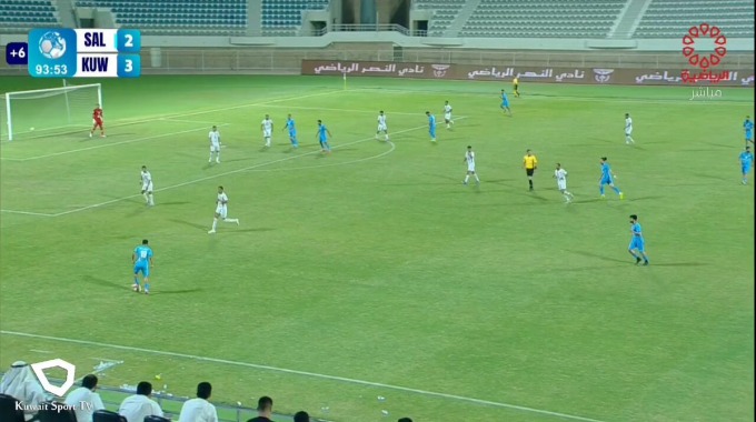 But Alex Lima Pour l’équipe Al-Salmiya Contre Kuwait SC à la minute 90