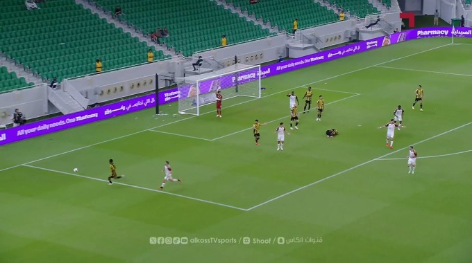 Red Card Abdulrasheed Ibrahim For Team Qatar SC Against Al-Arabi minute 89