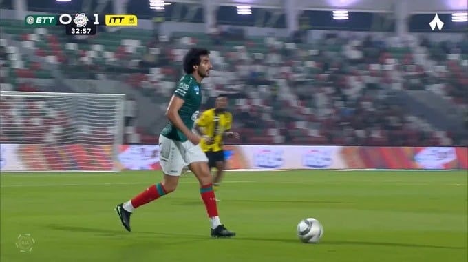 Goal Sultan Harun For Team Al-Ettifaq Against Al Ittihad minute 34