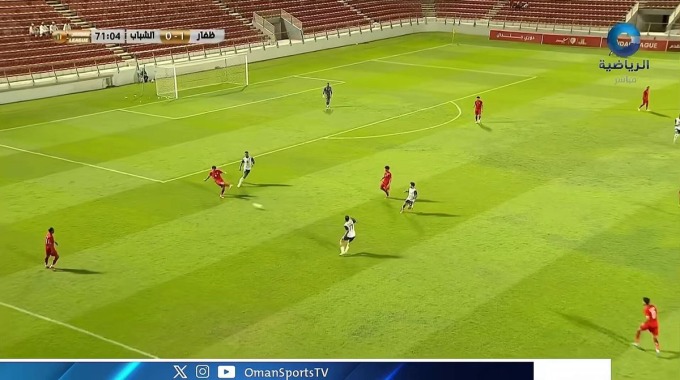 Goal Sultan Al-Marzouq For Team Dhofar Against Al Shabab minute 72