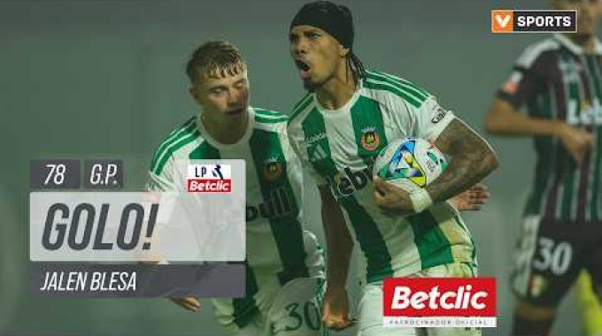 Penalty Jalen Blesa Pour l’équipe Rio Ave Contre Estrela à la minute 78