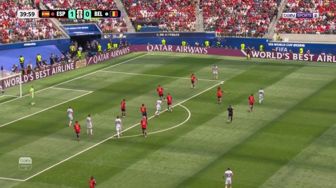 Goal Charles De Ketelaere For Team Belgium Against Spain minute 41