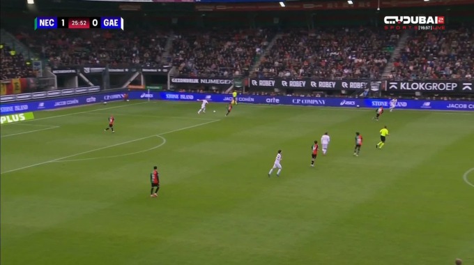 But Noé Lebreton Pour l’équipe NEC Nijmegen Contre Go Ahead Eagles à la minute 27