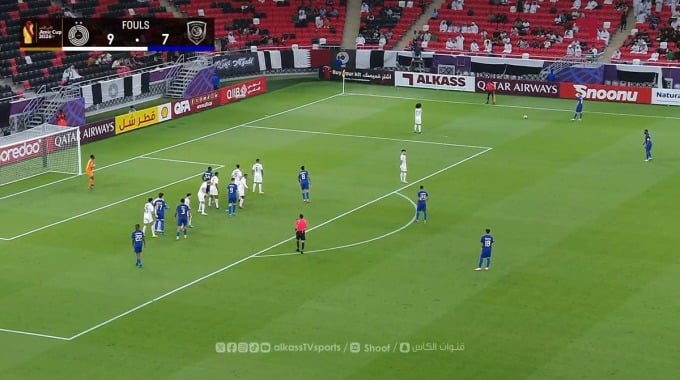 Gol Boubakary Soumaré Para el equipo Al-Duhail SC Contra Al-Sadd en el minuto 55