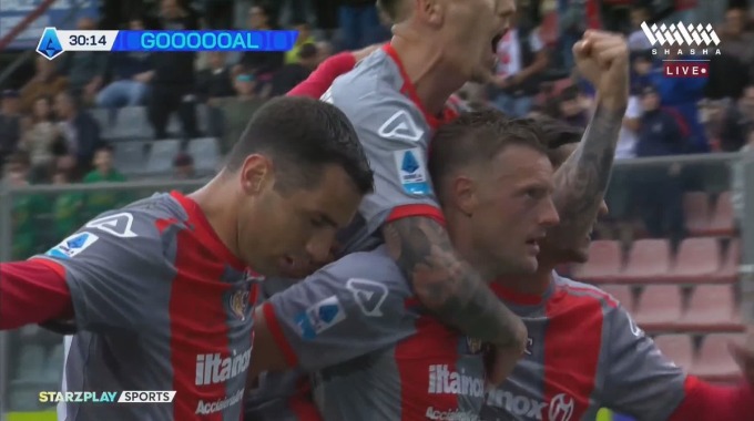 But Jamie Vardy Pour l’équipe Cremonese Contre Pisa à la minute 31
