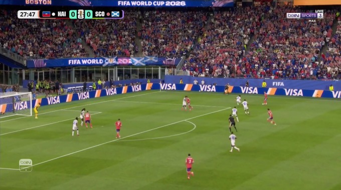 But John McGinn Pour l’équipe Écosse Contre Haiti à la minute 28