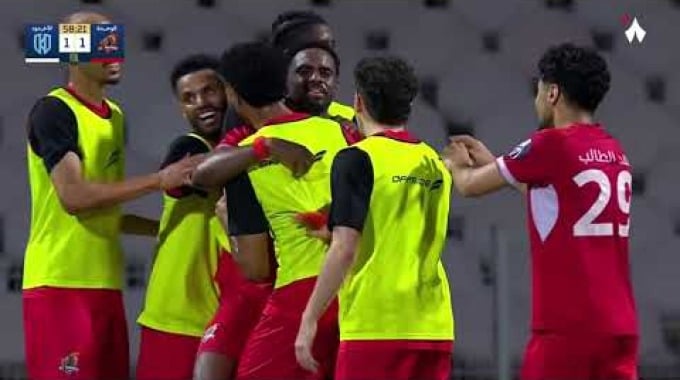 Buts du match Al-Wehda - Al-Okhdood