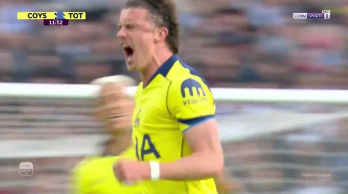 Goal Conor Gallagher For Team Tottenham Against Aston Villa minute 12