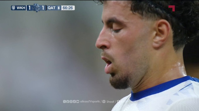 Penalty Amine Zouhzouh For Team Al-Wakrah Against Qatar SC minute 67