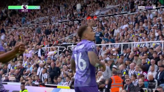 Gol Marcus Tavernier Para el equipo Bournemouth Contra Newcastle en el minuto 9