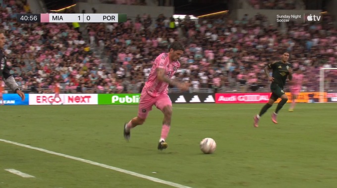 Goal Germán Berterame For Team Inter Miami Against Portland Timbers minute 42
