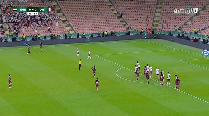 Goal Almoez Ali For Team Qatar Against UAE minute 33