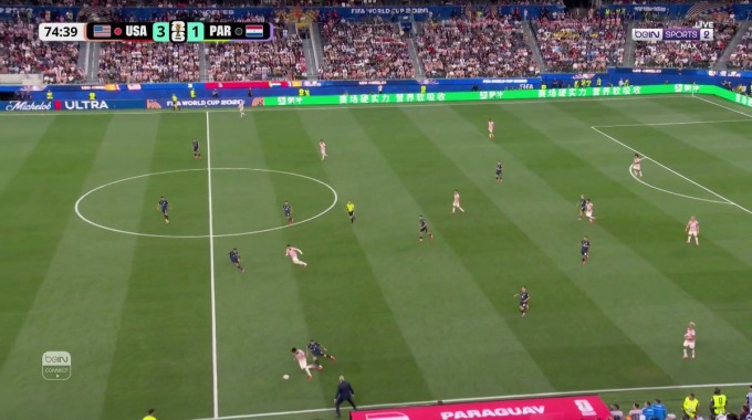 Goal Mauricio For Team Paraguay Against USA minute 73