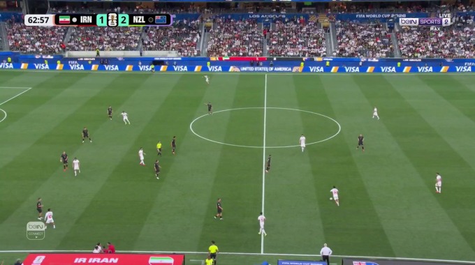 But Mohammad Mohebi Pour l’équipe l'Iran Contre la Nouvelle-Zélande à la minute 64