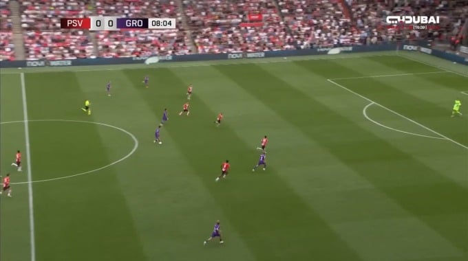 But Brynjólfur Willumsson Pour l’équipe FC Groningen Contre PSV Eindhoven à la minute 9