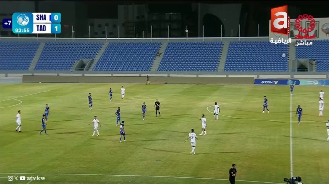 But Abdulmohsen Al-Ajmi Pour l’équipe Al-Tadamon Contre Al-Shabab à la minute 90