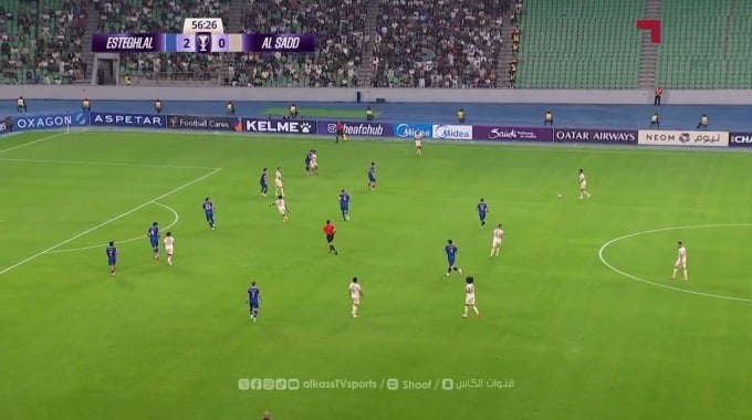 But annulé Roberto Firmino Pour l’équipe Al-Sadd Contre Esteghlal à la minute 57
