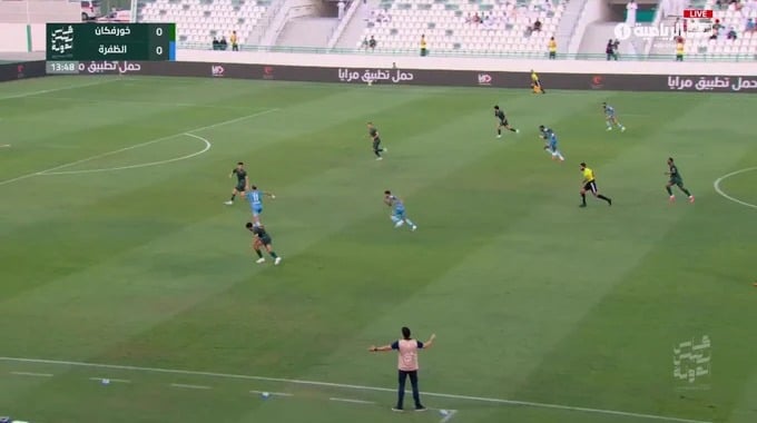 But Mohamed El Khaloui Pour l’équipe Al-Dhafra Contre Khorfakkan à la minute 14