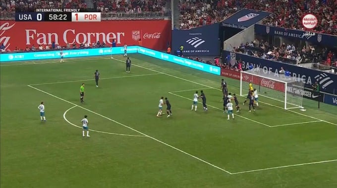 Goal João Félix For Team Portugal Against USA minute 59
