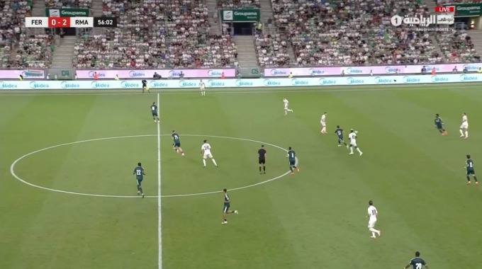 But Kenan Kodro Pour l’équipe Ferencvárosi Contre Real Madrid à la minute 57