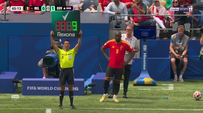 But contre son camp Mohamed Hany Pour l’équipe l'Égypte Contre la Belgique à la minute 66