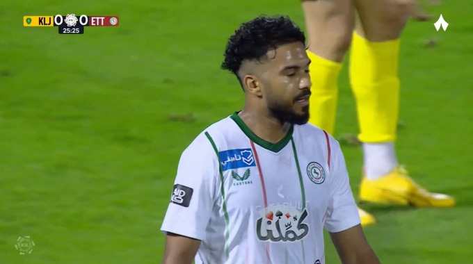 هدف خالد الغنام لفريق الاتفاق بمواجهة الخليج بالدقيقة 25