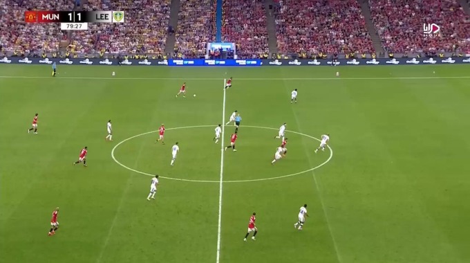 Cancel Goal Bruno Fernandes For Team Man United Against Leeds United minute 80