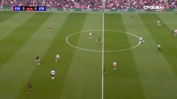 Goal Artem Stepanov For Team FC Utrecht Against PSV Eindhoven minute 4