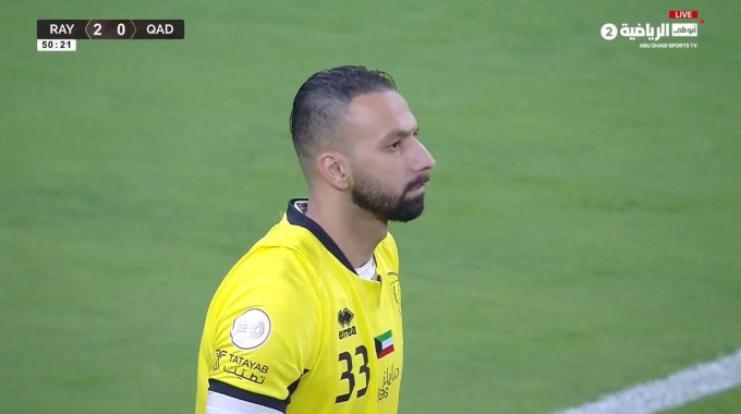 Goal Aleksandar Mitrović For Team Al-Rayyan SC Against Qadsia SC minute 50