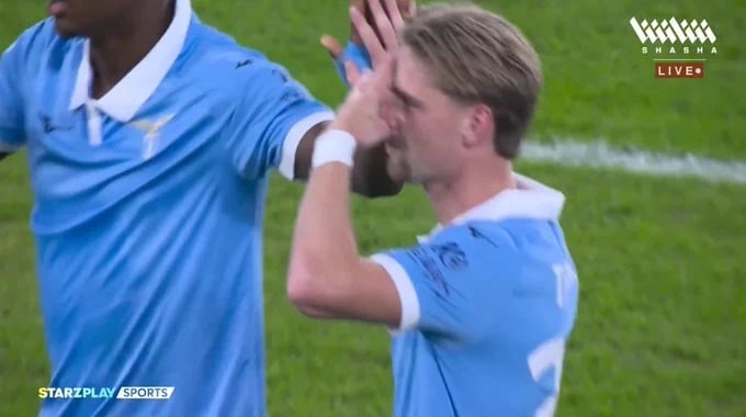 Goal Kenneth Taylor For Team Lazio Against Parma minute 50