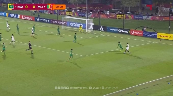 Match Goals Saudi Arabia - Mali