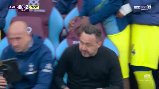 Goal Richarlison For Team Tottenham Against Aston Villa minute 25