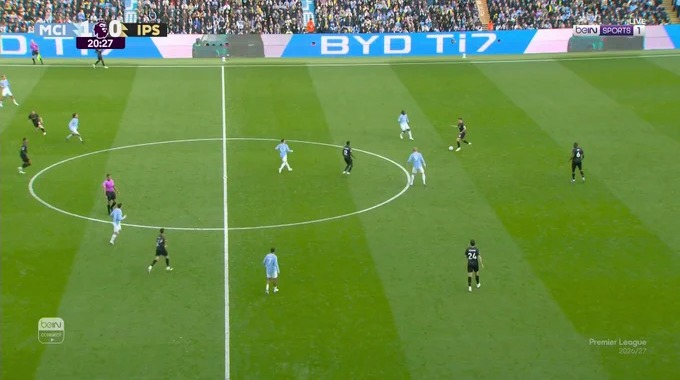 Goal Daizen Maeda For Team Ipswich Against Man City minute 21
