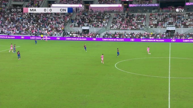 But Luis Suárez Pour l’équipe Inter Miami Contre FC Cincinnati à la minute 61