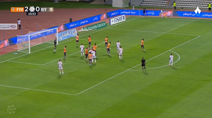 But Yoann Barbet Pour l’équipe Al Riyadh Contre Al Feiha à la minute 67