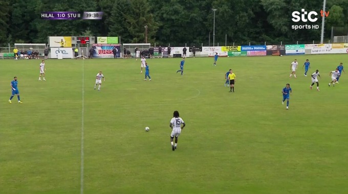 But Wisler Lazarre Pour l’équipe Sturm Graz Contre Al Hilal à la minute 40