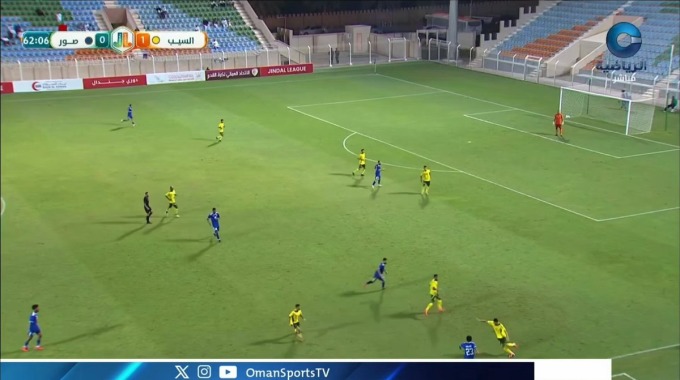 But Nasser Al-Rawahi Pour l’équipe Al-Seeb Contre Sur à la minute 63