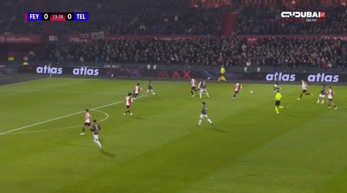 Goal Jochem Ritmeester van de Kamp For Team SC Telstar Against Feyenoord minute 14