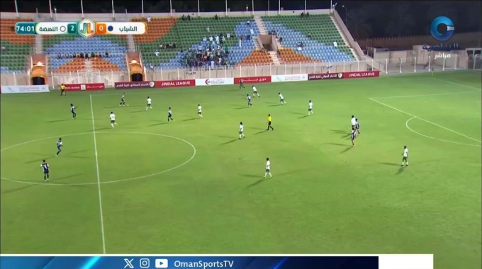 But Abdullah Al-Mamari Pour l’équipe Al-Nahda Contre Al Shabab à la minute 76